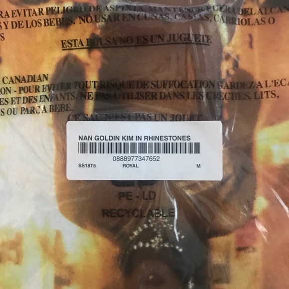 Supreme X nan goldin tee - Picture 2 of 3